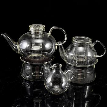 WILHELM WAGENFELD, a glass service, 10 pieces, glasservis, Jenaer Glaswerk, Schott & Gen, Germany.