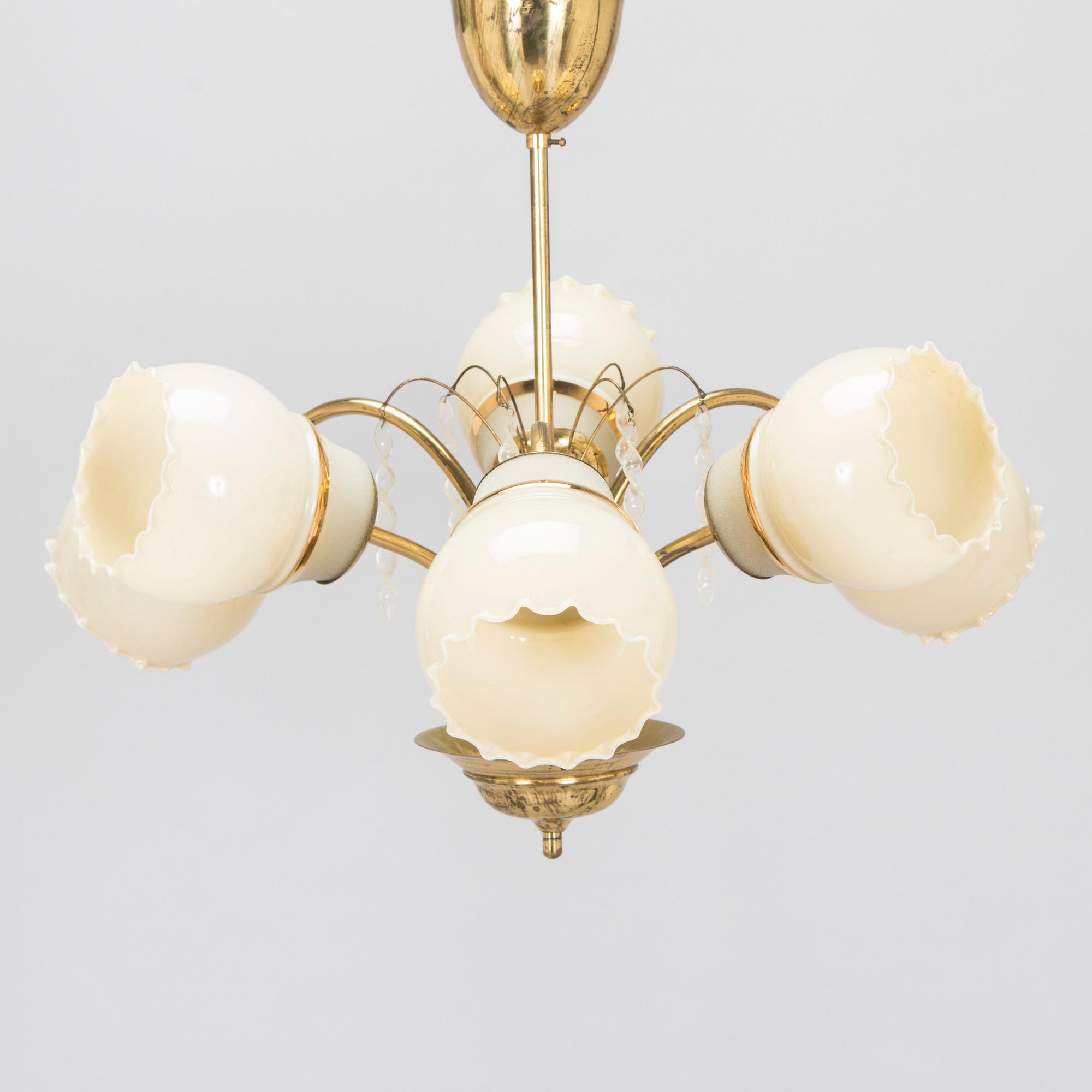 A 1950s chandelier.