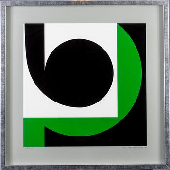 LARS-GUNNAR NORDSTRÖM, serigrafi, signerad, daterad 90 och numrerad 66/100.