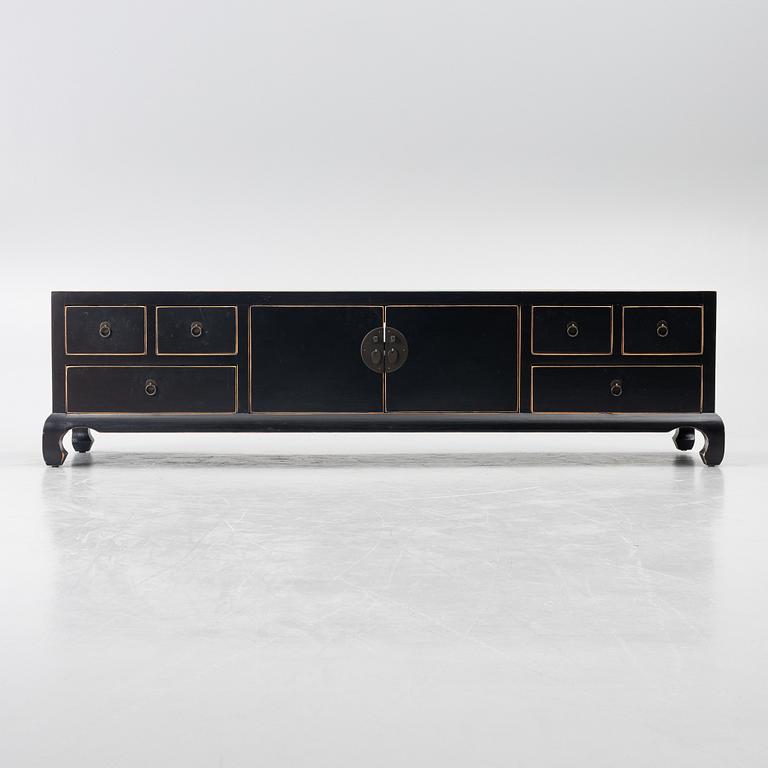 A Chinese style sideboard, end of the 20th century.