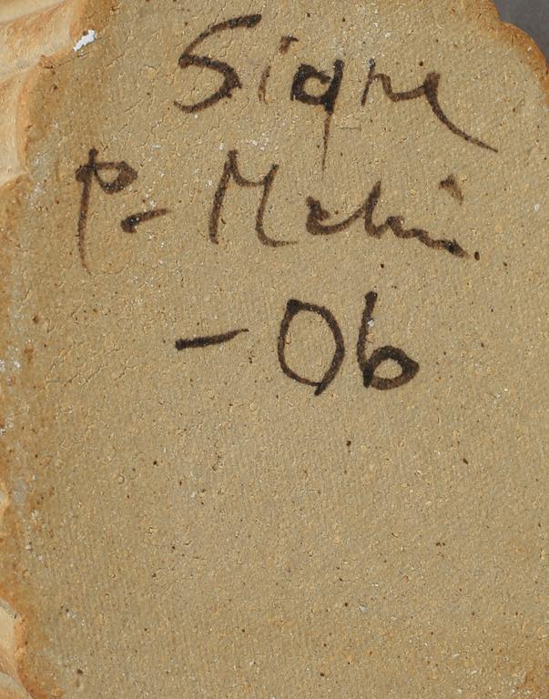 TEKANNA, stengods, Signe Persson-Melin, signerad och daterad 06.