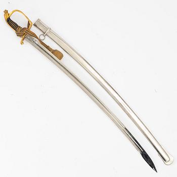 A Finnish officer's sabre, 1922 pattern.