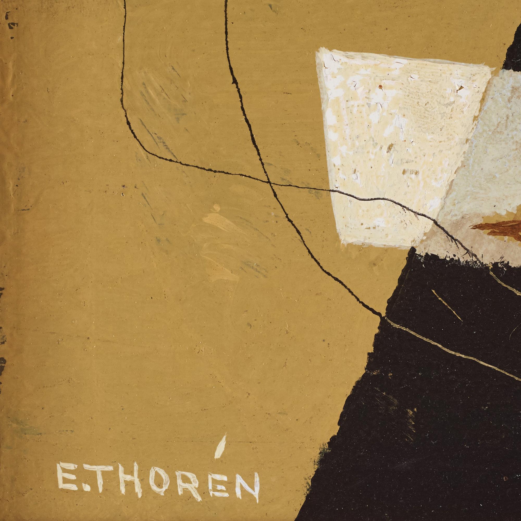 Esaias Thorén, Komposition med löv.