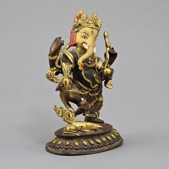 SKULPTUR, brons, orientalisk, 1900-tal.