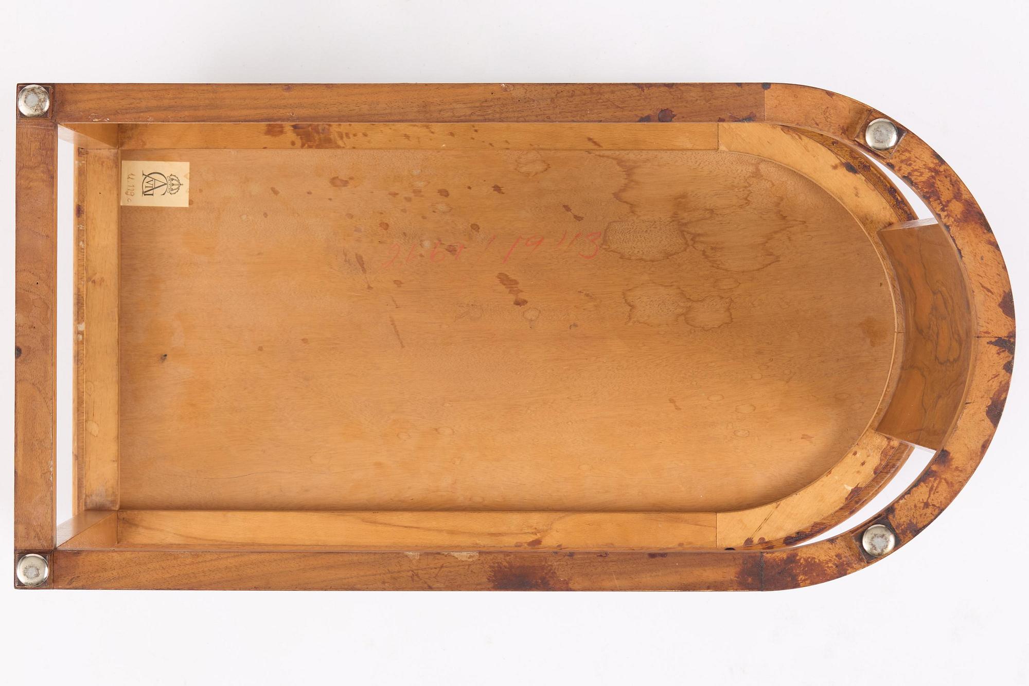 A side table from the royal collections at Ulriksdal Palace, 1930s.