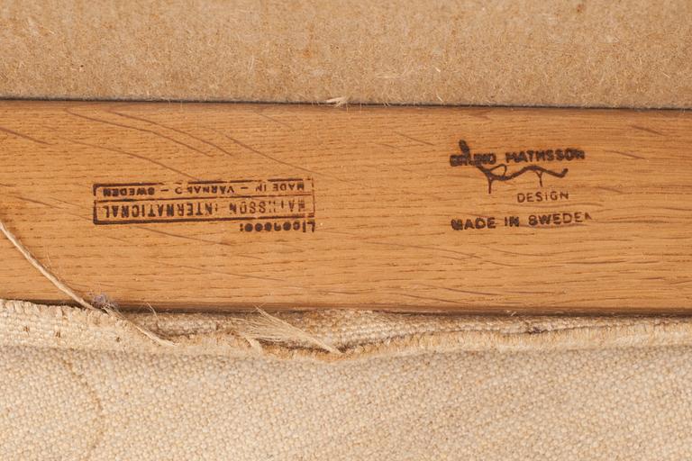 STOLAR, 6 st, "Mimat", Bruno Mathsson, Bruno Mathsson International.