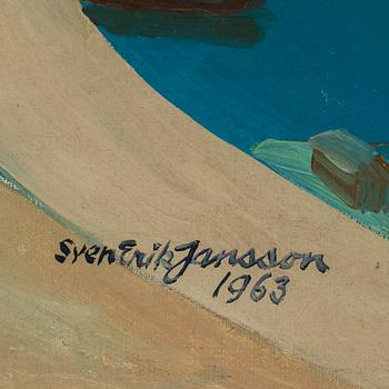 Sven-Erik Jansson, oil on canvas, signed and dated 1963.