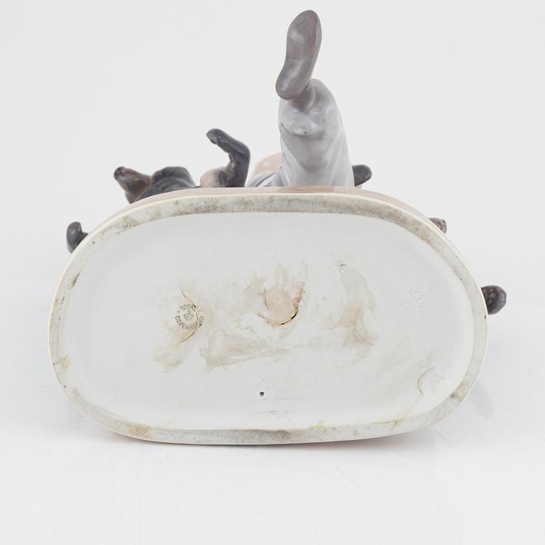 Carl Johan Bonnesen, figurin, porslin, Royal Copenhagen, Danmark, tidigt 1900-tal.