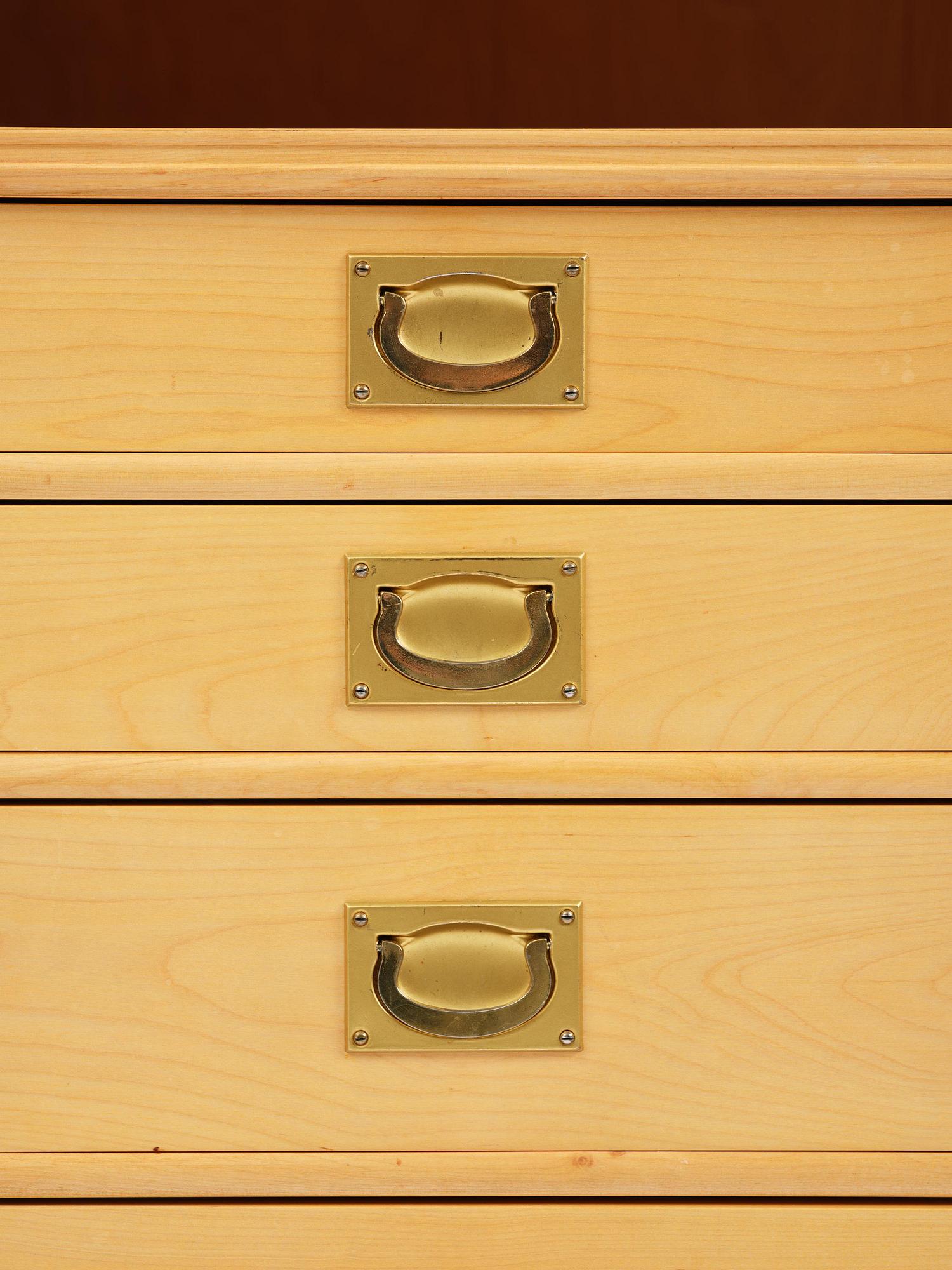 Erik Chambert, a unique cabinet, Chamberts Möbelfabrik, Norrköping, 1952.