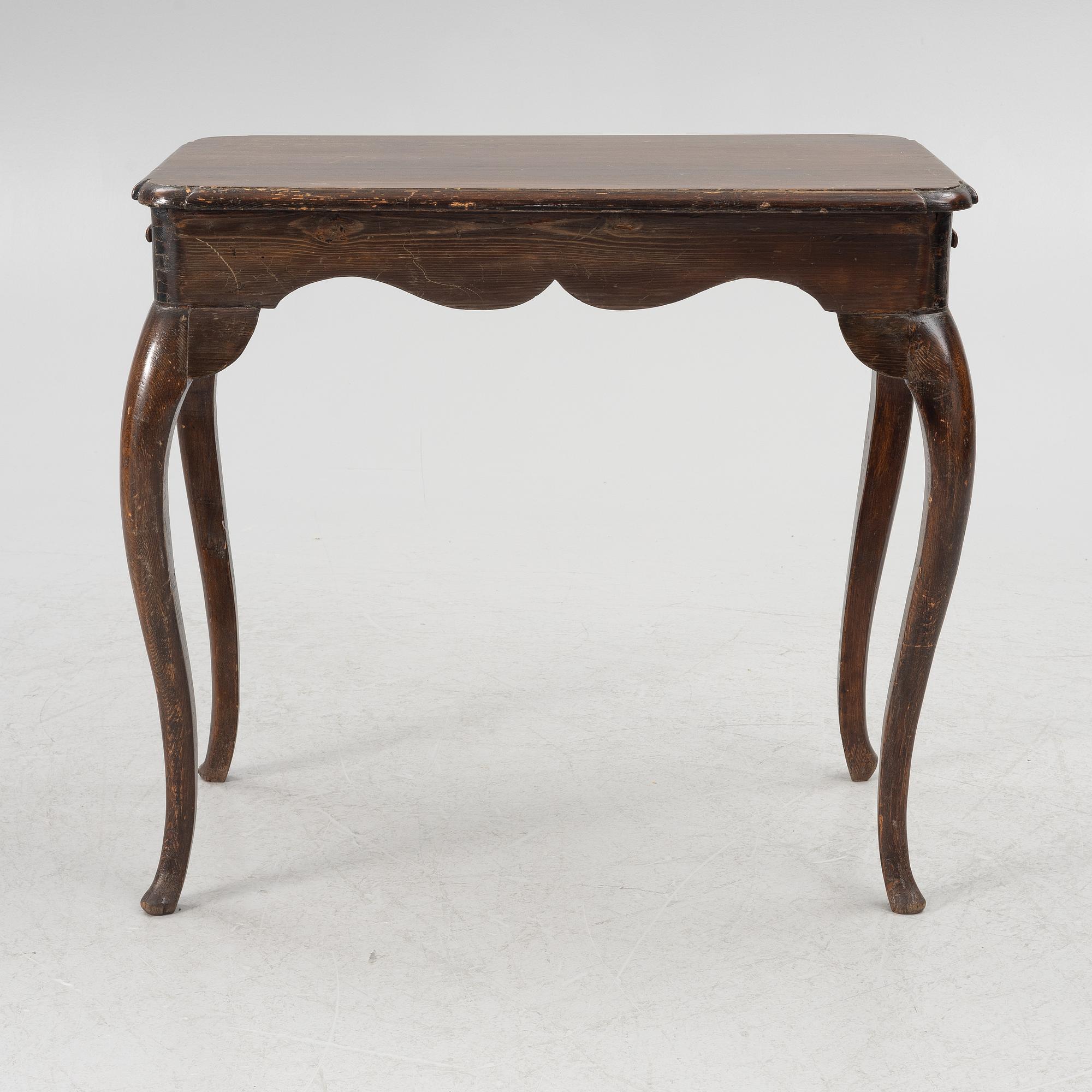 Bord, omkring 1800, Rokoko.