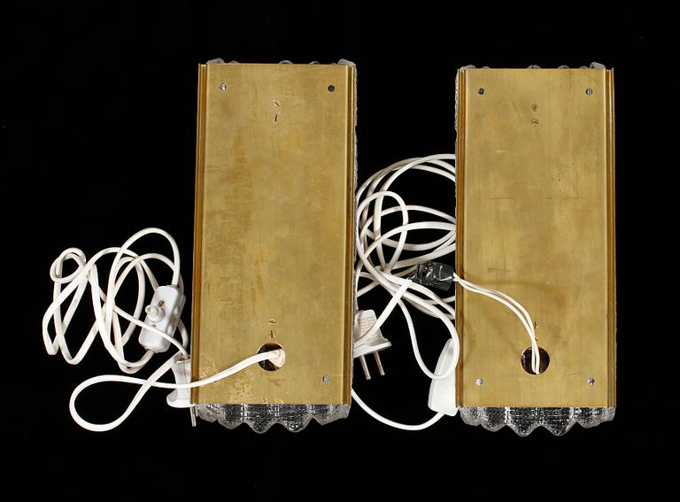 TAKLAMPA samt LAMPETTER, Carl Fagerlund, Orrefors, 1900-talets andra hälft.