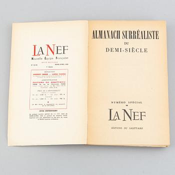 BOOK, André BRETON & Benjamin PERET - Almanach surréaliste du demi-siècle.