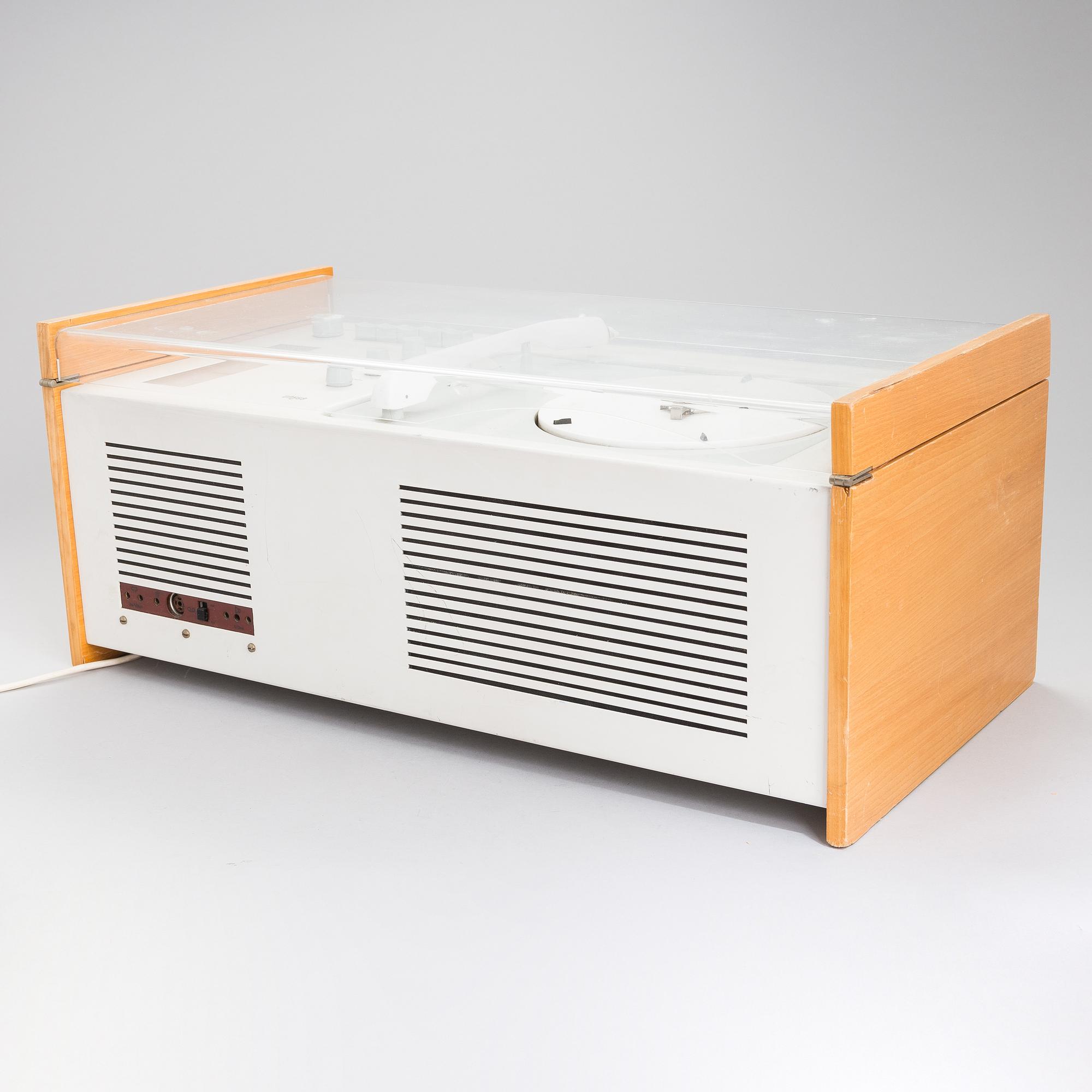 RADIOGRAMMOFON, "Phonosuper SK-5", Hans Gugelot & Dieter Rams, Braun AG, Tyskland, 1950-60-tal.