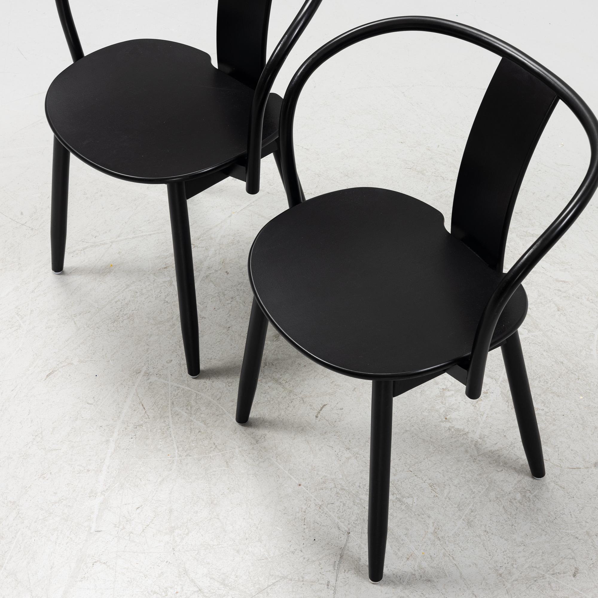 Chris Martin, karmstolar, ett par, "Icha Chair", Massproductions.
