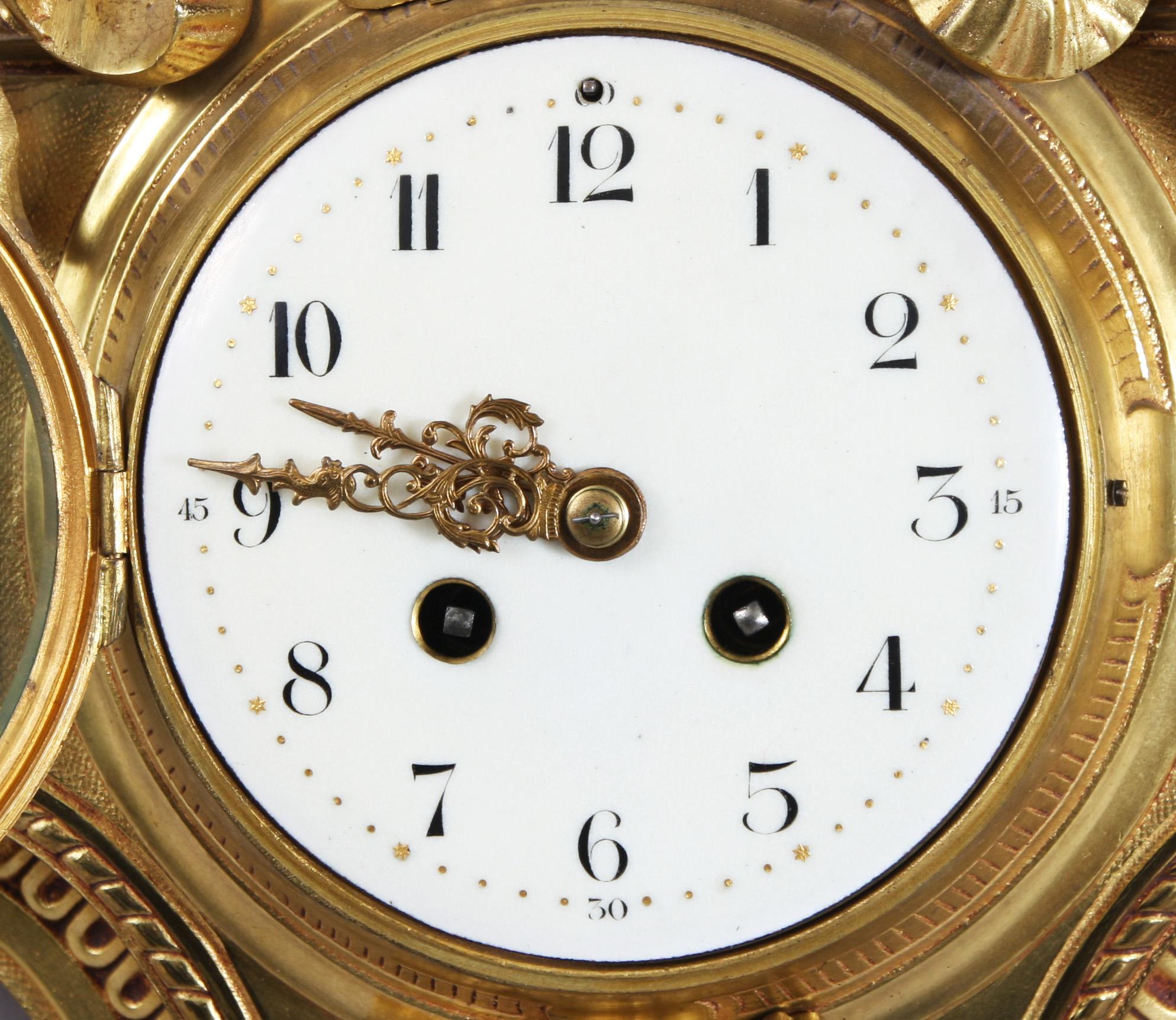 VÄGGPENDYL, Louis XVI-stil, Japy & Frérès, Frankrike.