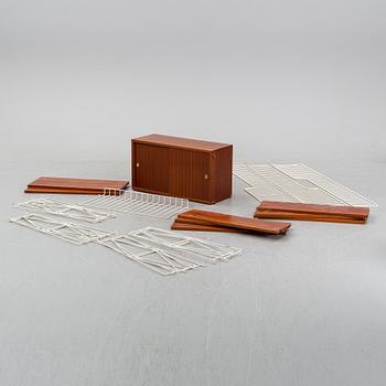 A 'String" bookcase, designed by  Nils Strinning,