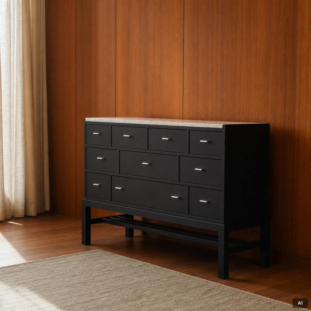 Kerstin Olby, a 'Tio' dresser/sideboard, Olby Design, Sweden.