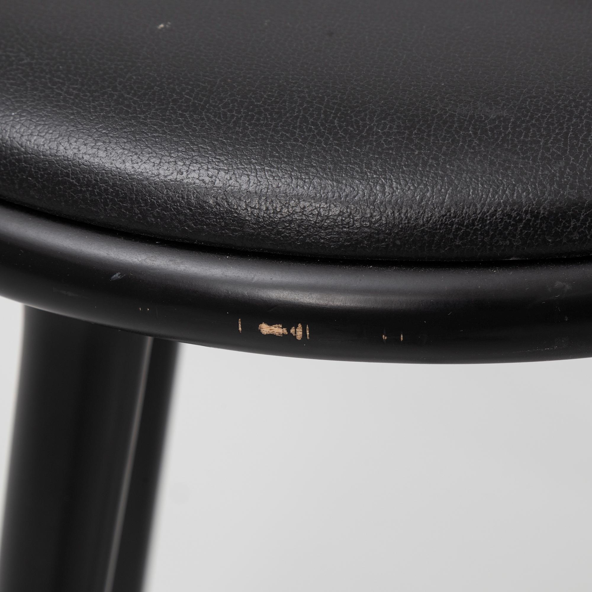 Space Copenhagen, five bar stools, Mater.