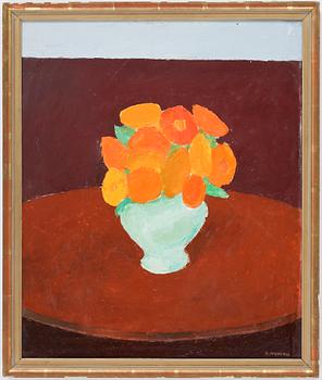 OLLE NYMAN, olja på pannå, signerad.