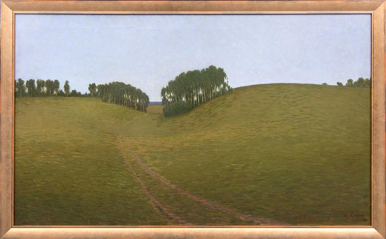 Axel Linus, oil on canvas, signed, dated 1960.