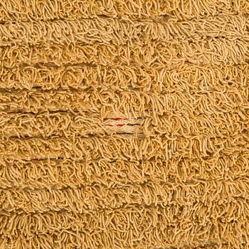 Rya / täcke, Finland, circa 1800. Ca 206 x 117 cm.