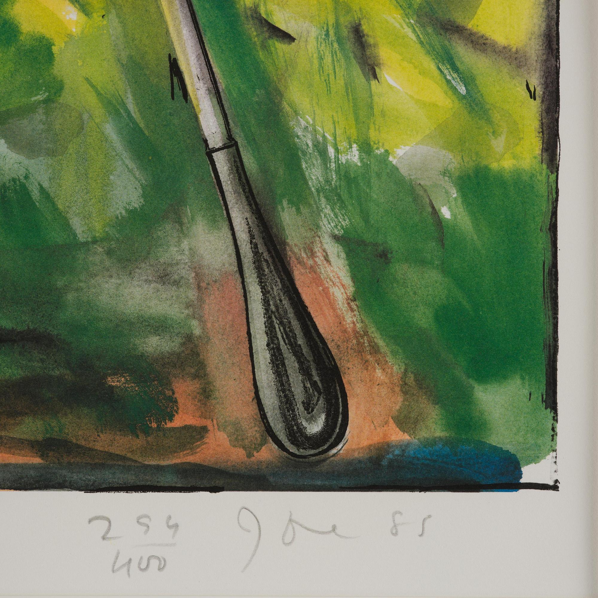 Jim Dine, "The Astra set".