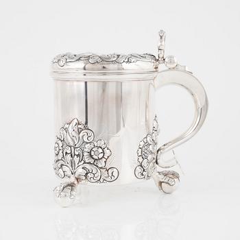 Thorvald Marthinsen, stop, silver, barockstil, Norge, 1900-talets mitt.