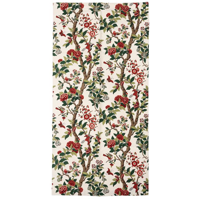 A pair of 'Eldon' curtains, GP & J Baker, England.