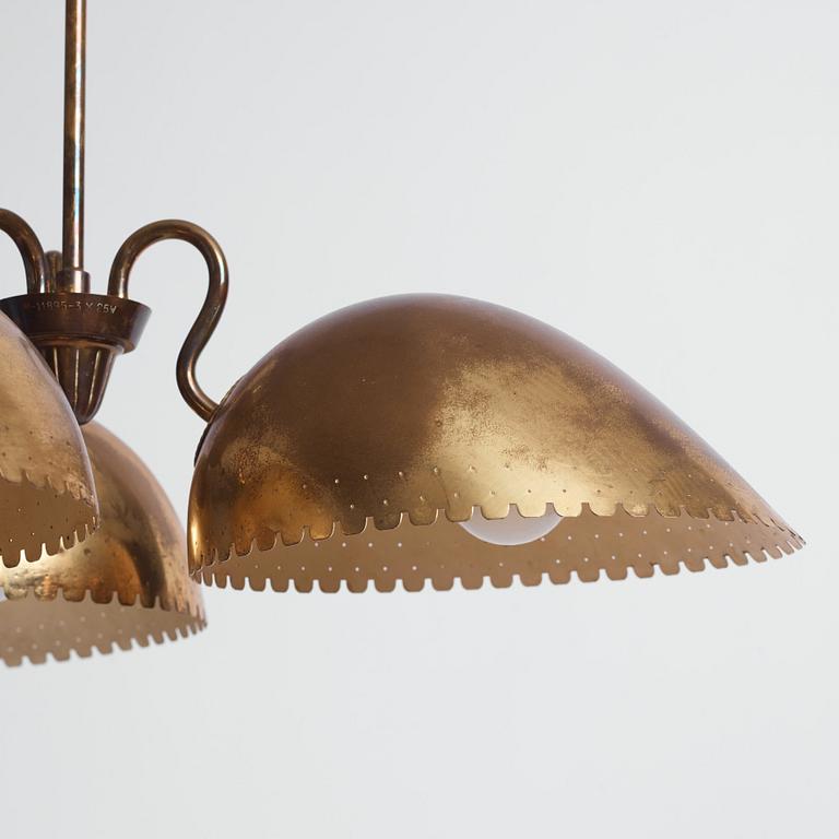 Harald Notini, taklampa, modell "11895", Arvid Böhlmarks Lampfabrik, Stockholm 1950-tal.