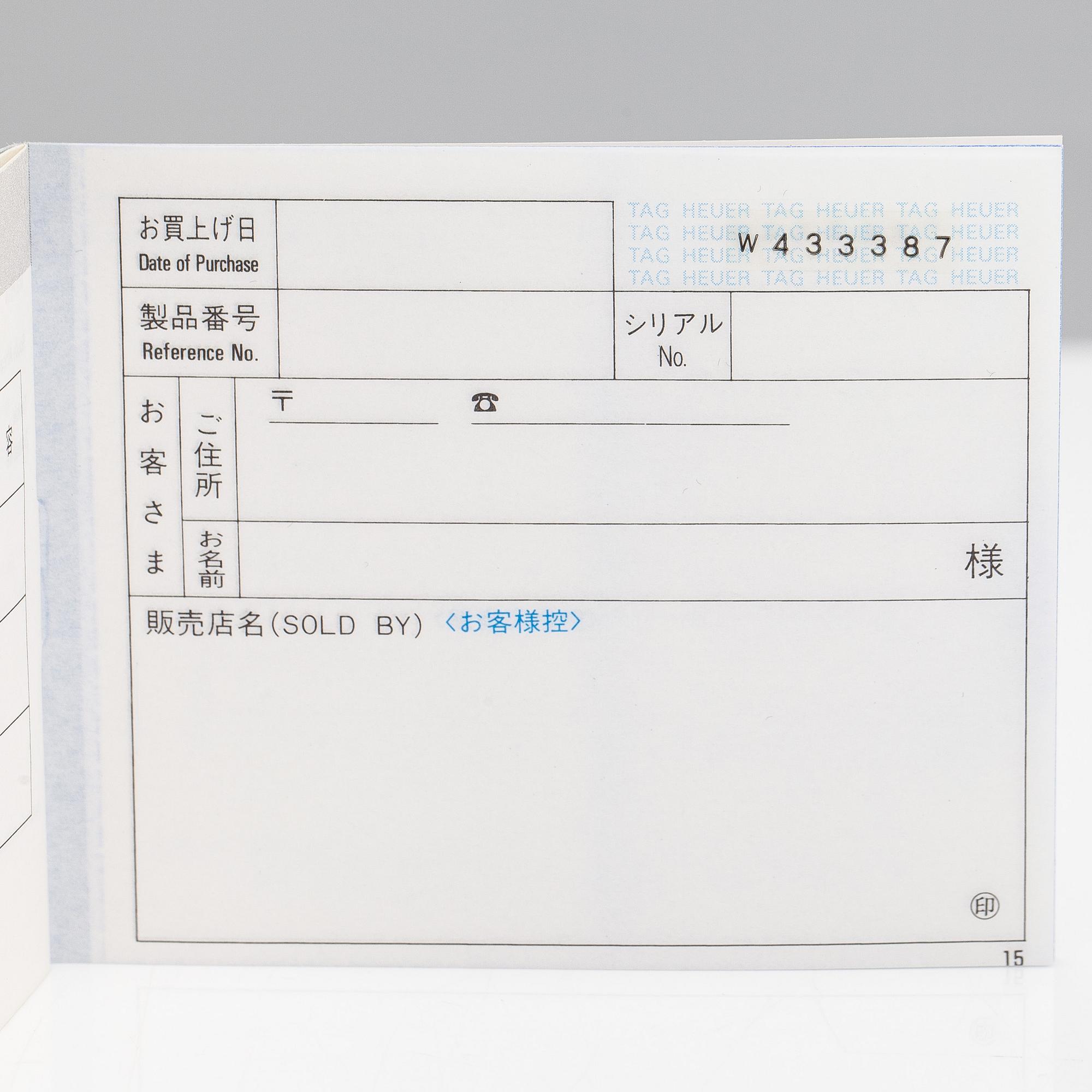 Tag Heuer, armbandsur, 38 mm.