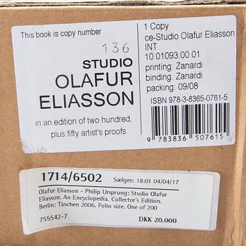 Philip Ursprung/Olafur Eliasson, bok Taschen signerad och numrerad 136/200.