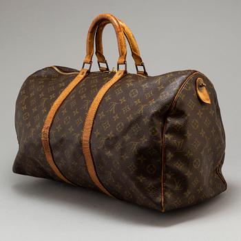 LOUIS VUITTON, a 'Keepall 50' weekendbag.