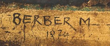 MERSAD BERBER, mixed media signed and dated.