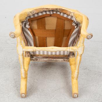 Stol, rokoko, 1700-talets andra hälft.