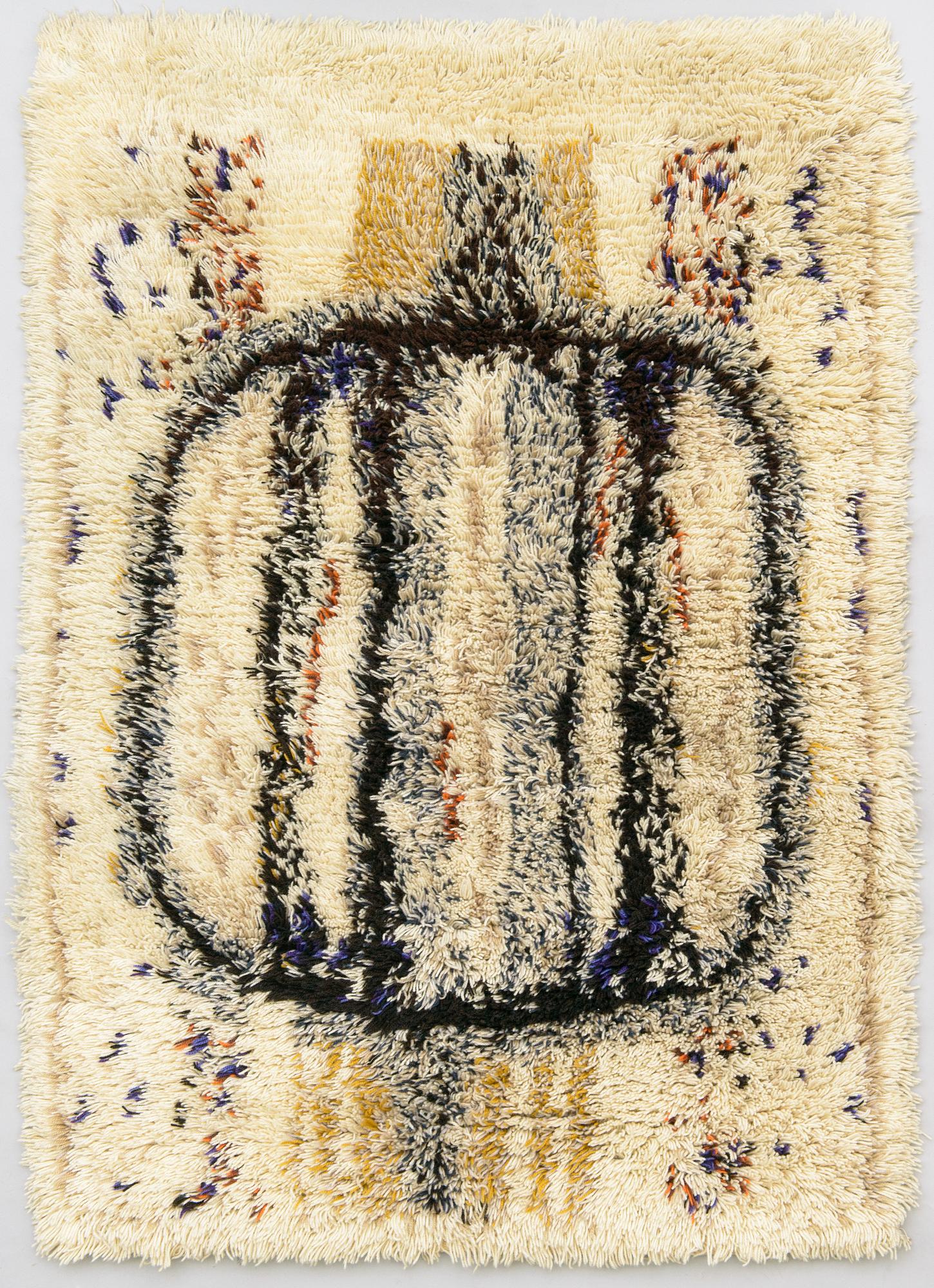 Rya, Finland 1900-talets mitt. Ca 150x105 cm.