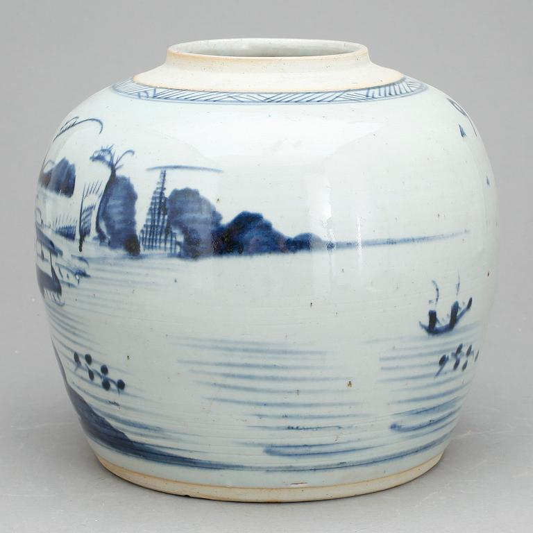 BOJAN, porslin, Kina sen Qing dynasti.