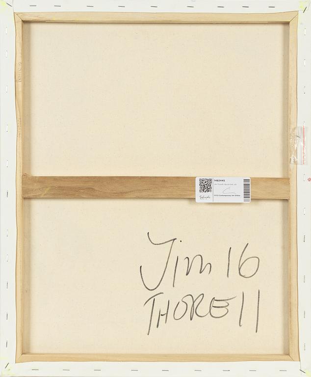 Jim Thorell, acrylic on canvas, signed Jim Thorell and dated -16 verso.