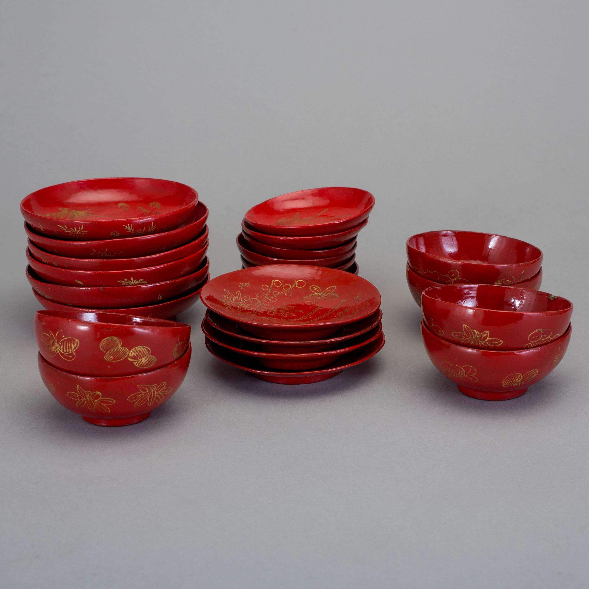 PARTI LACKER, 22 st, Kina, sen Qingdynasti, 1800-tal.