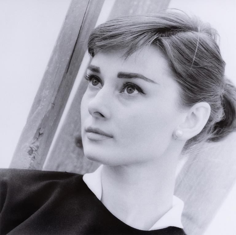 Per-Olow Anderson, "Audrey Hepburn", 1955 in Italy during the Paramount production of "War and Peace".