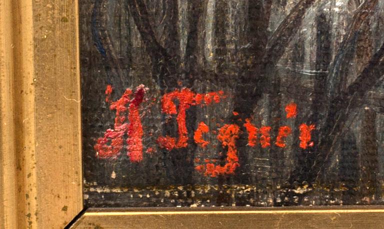 HEDVIG TEGNER, signed painting.