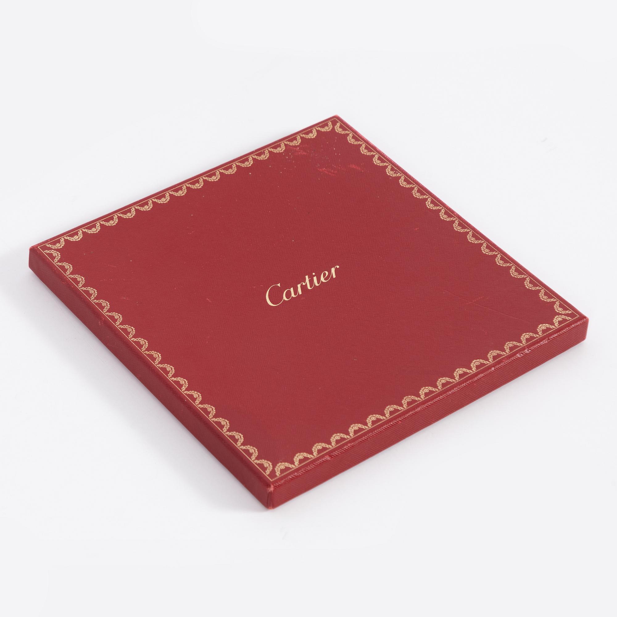Cartier, a scarf.