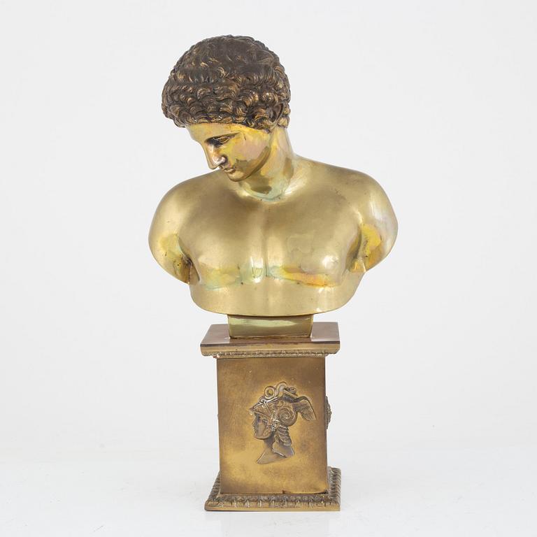 Unknown artist, bust of Narcissus, 20th Century.