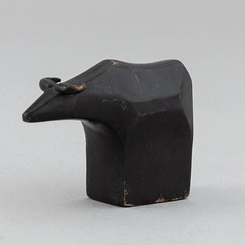 Gunnar Cyrén, skulptur, brons, signerad Cyrén.