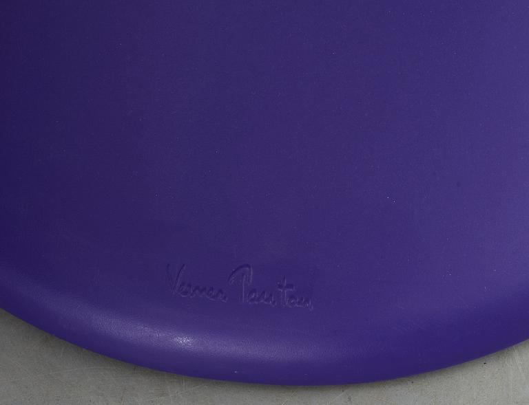 STOLAR, ett par, "Panton chair", Verner Panton för Vitra.