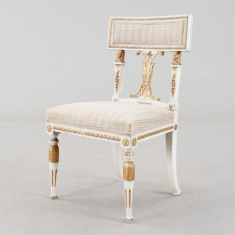 STOL, Sengustavianskt stockholmsarbete i Ephraim Ståhls art, omkring 1800.