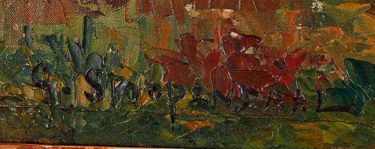 GEORG STOOPENDAAL, olja på duk, signerad.