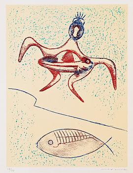 204. Max Ernst, MAX ERNST, portfolio comprising 12 lithographs in colours, 1974, each signed in pencil and numbered 69/79,