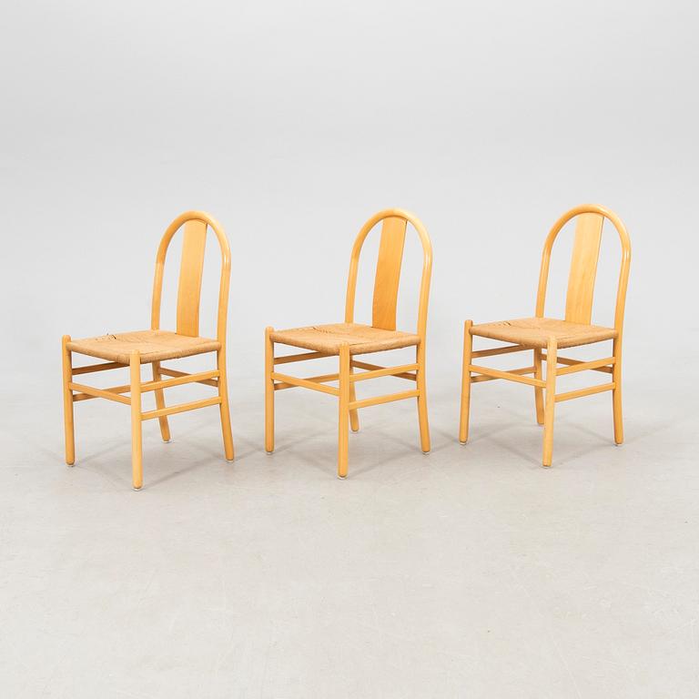 Annig Sarian chairs, 6 pieces "Thalia" Tisettanta Italy.
