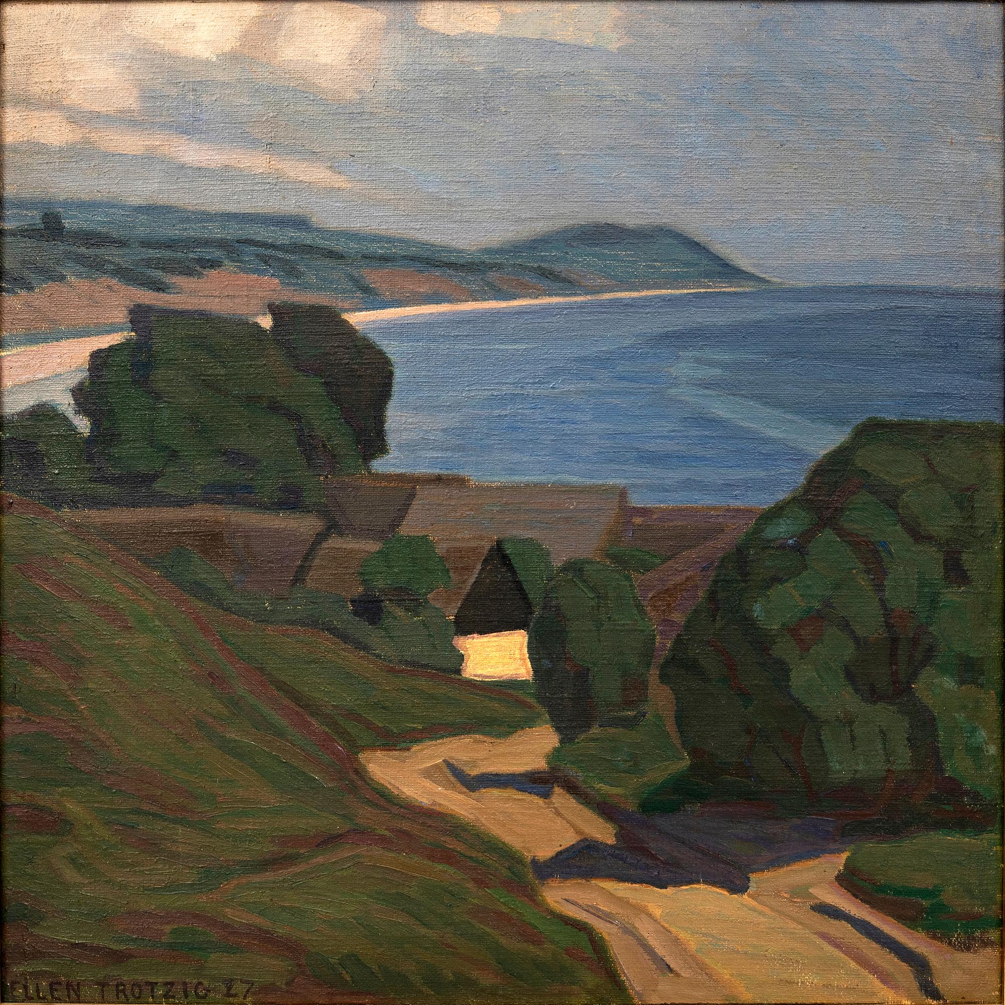 Ellen Trotzig, Cove, view towards Stenshuvud.