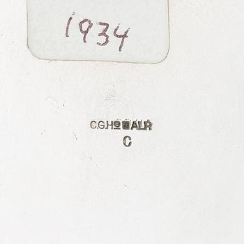 Sylvia Stave, cocktailshaker/barblandare, modell 3547, C.G. Hallberg, Stockholm 1930-tal. Formgiven år 1934.